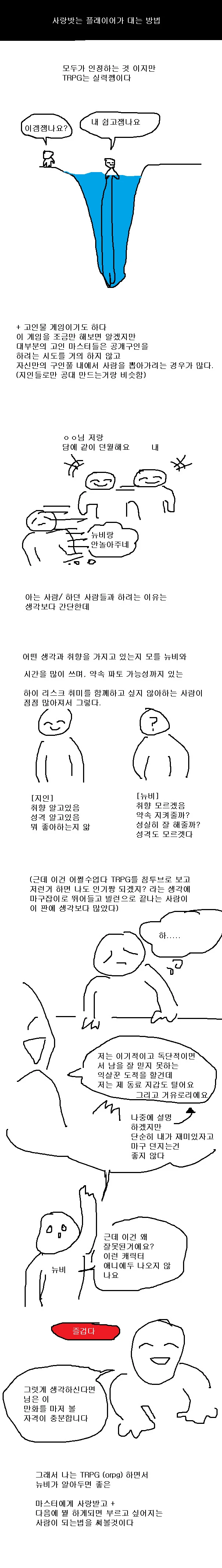 TRPG) TRPG에 입문해보자 manhwa