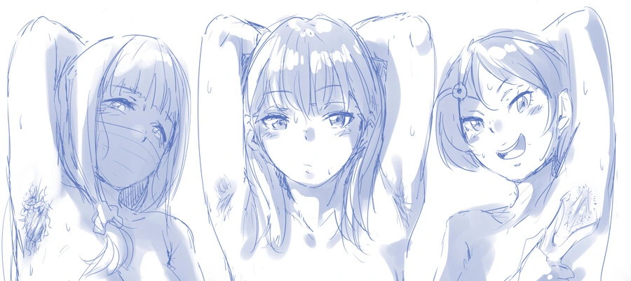 그리드맨) 3가지 맛 겨드랑이.manga