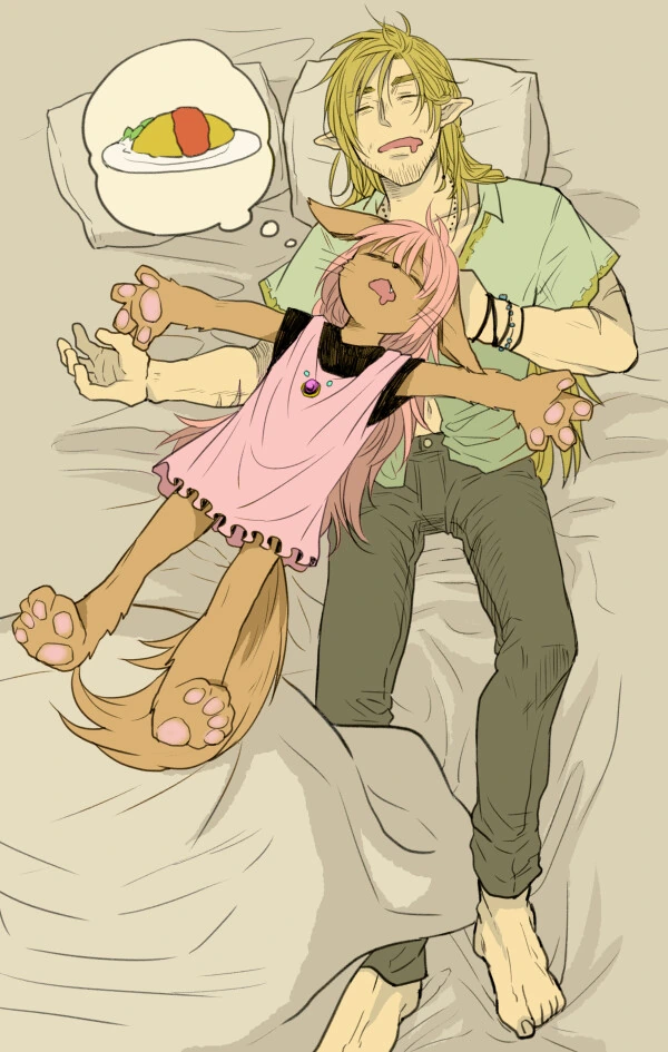 아저씨엘프와 짐승유녀.manhwa - 이미지 8