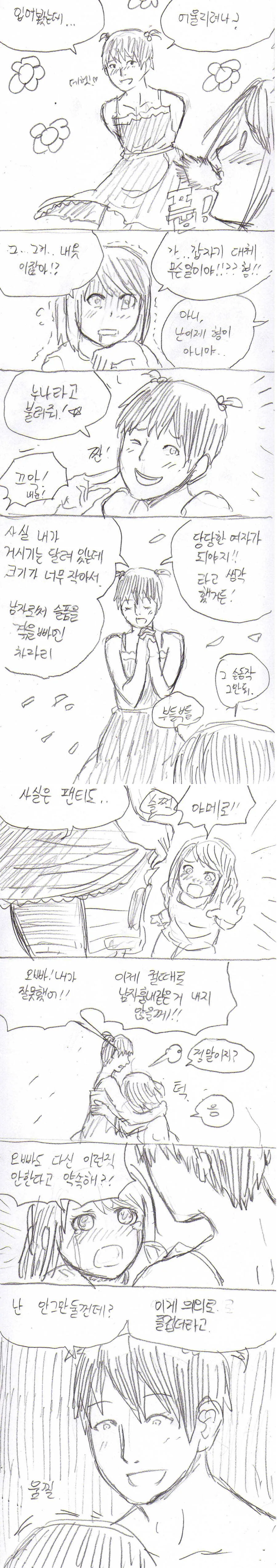 여동생이 남자가 되려하는 만화 - 이미지 4