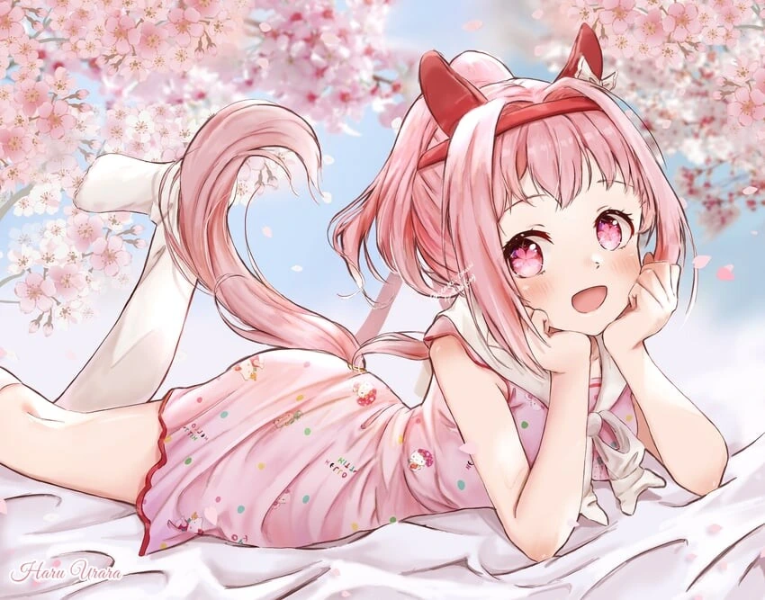 [말딸] 벚꽃과 제일 잘어울리는 말딸