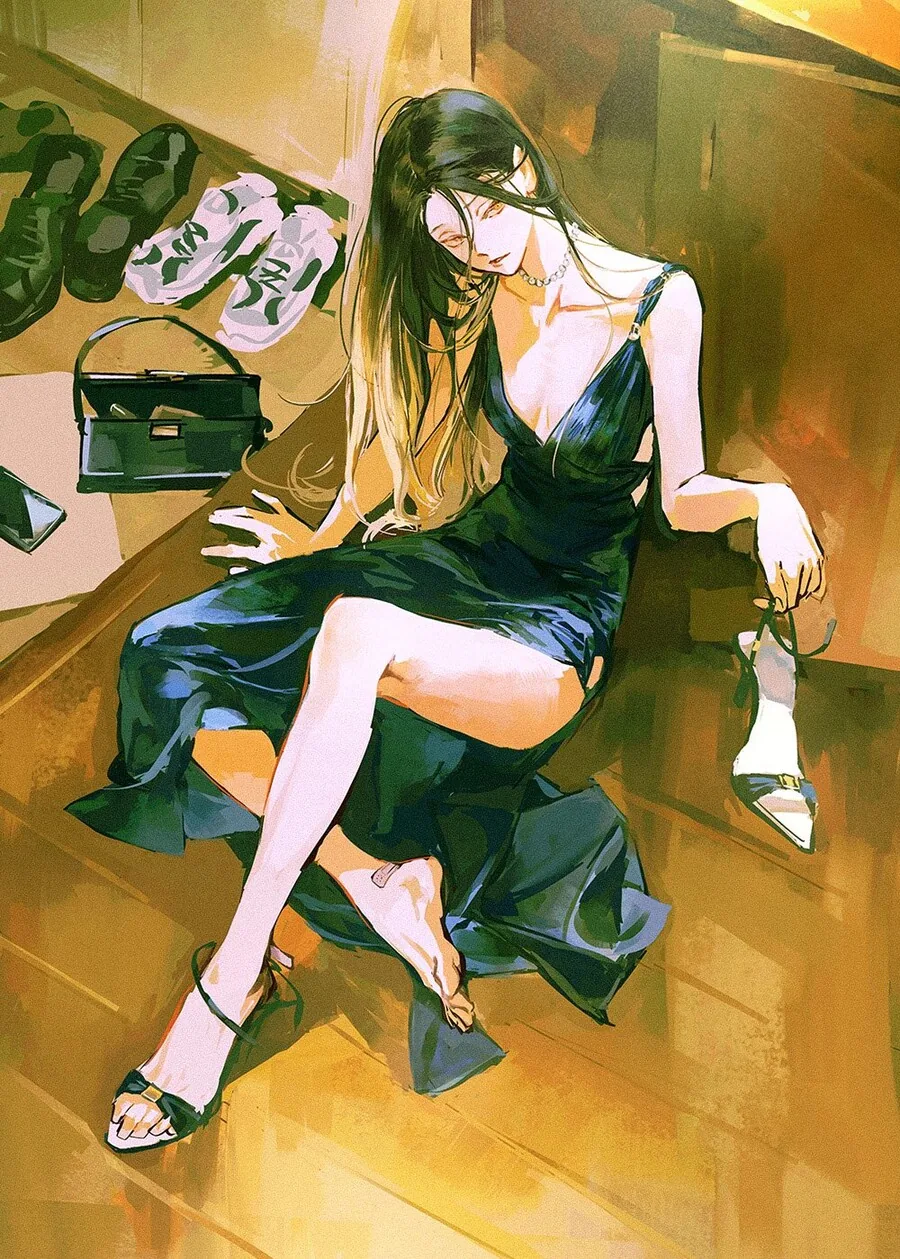 힐 벗은 여캐들 - 이미지 16