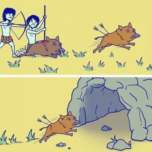 의외로 사람들이 모르는 석기시대 동굴벽화 비밀.manga