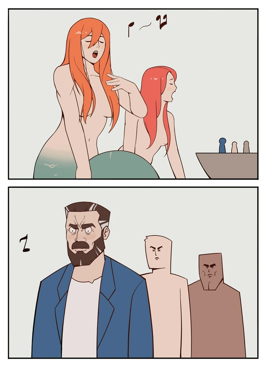 사람 홀리는 세이렌의 변화.Comic