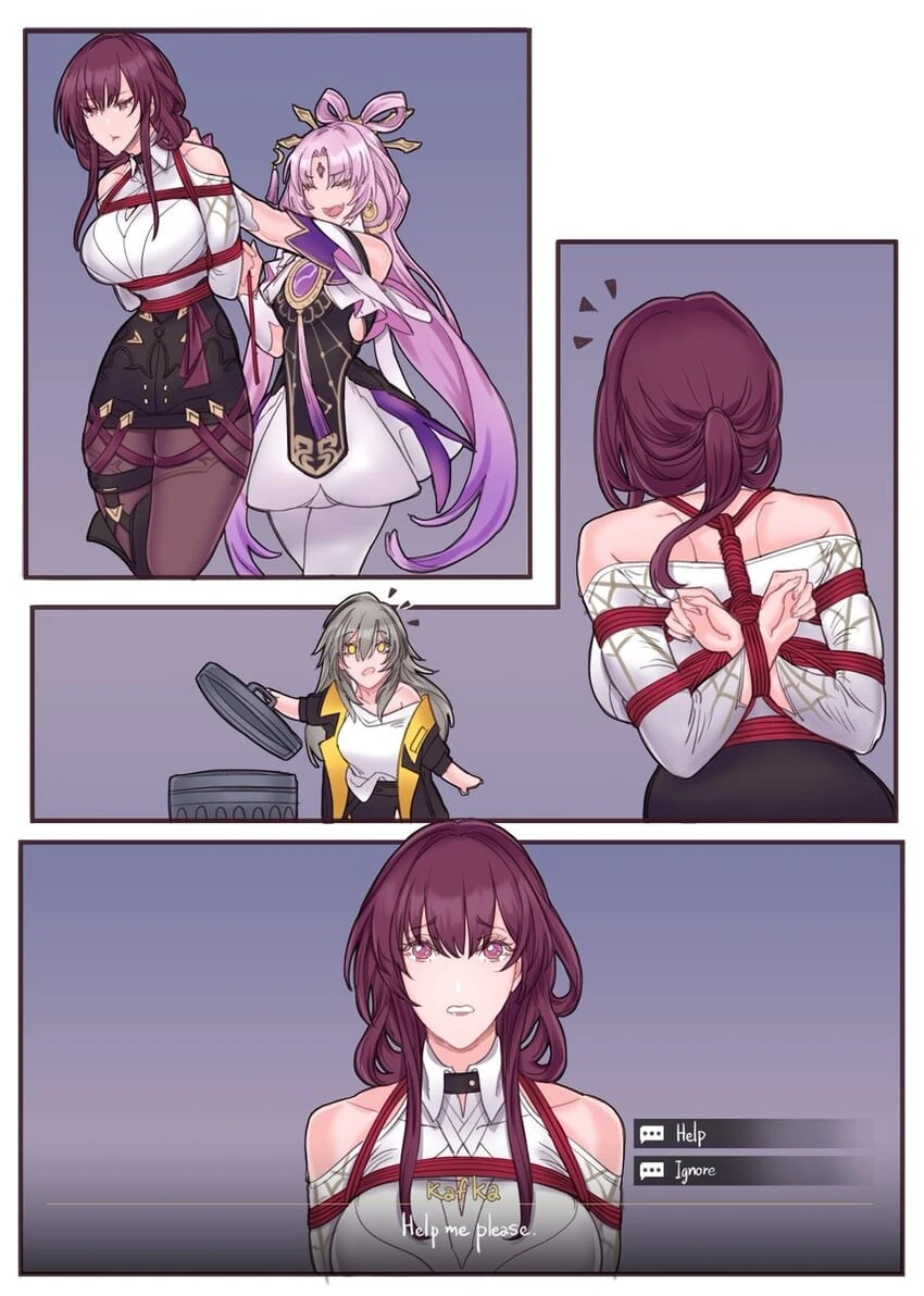 스타레일)엄마 쓰레기통에 넣는.manwha