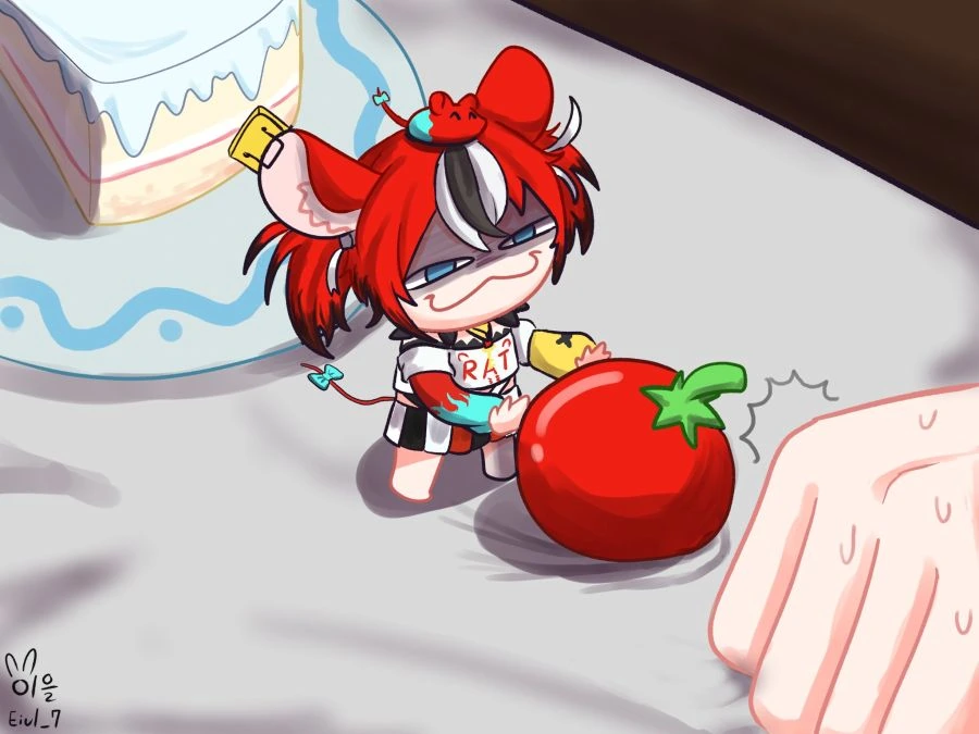 버튜버)땃쥐와 TOMATO