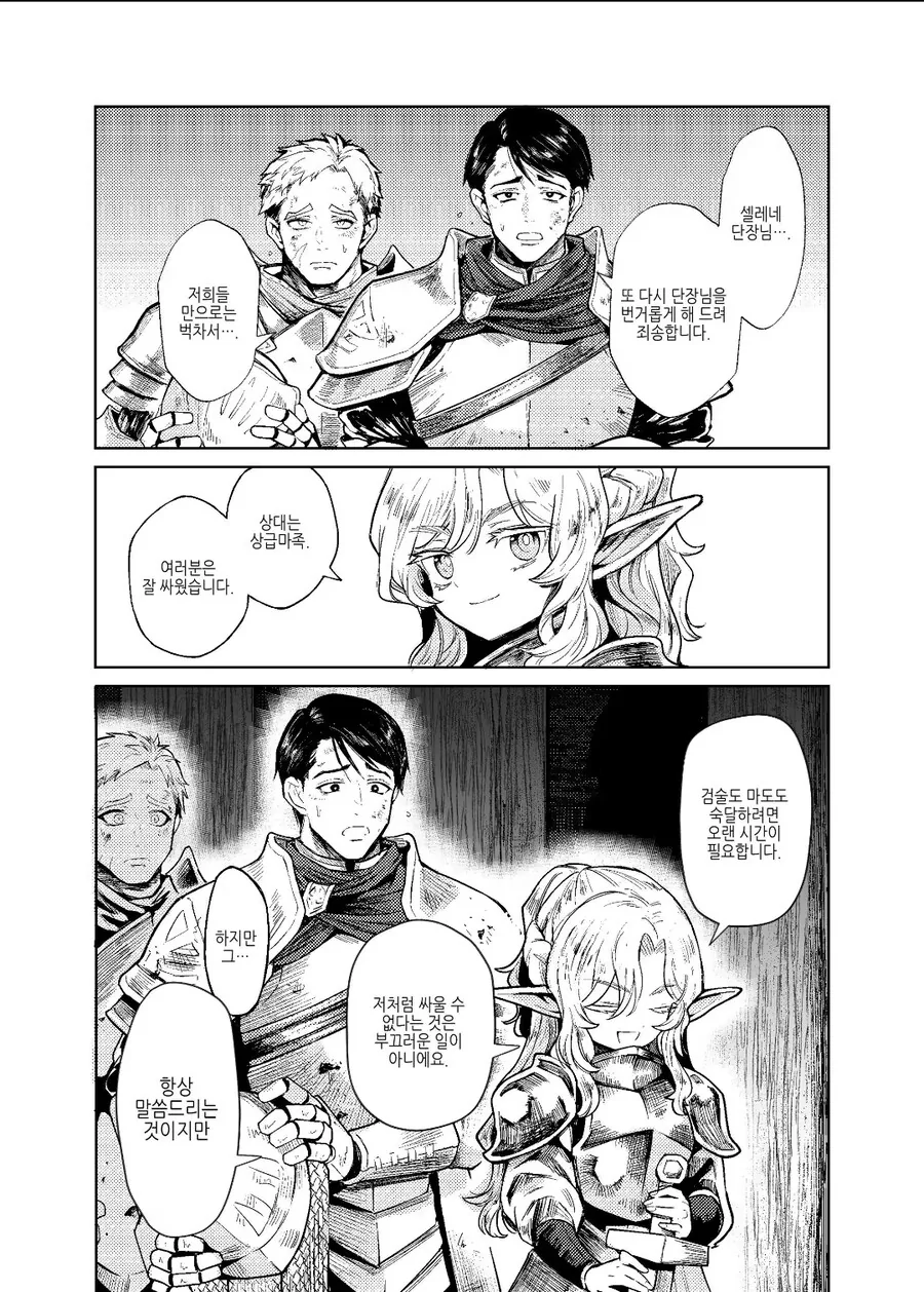 엘프성기사단장 manga - 이미지 3