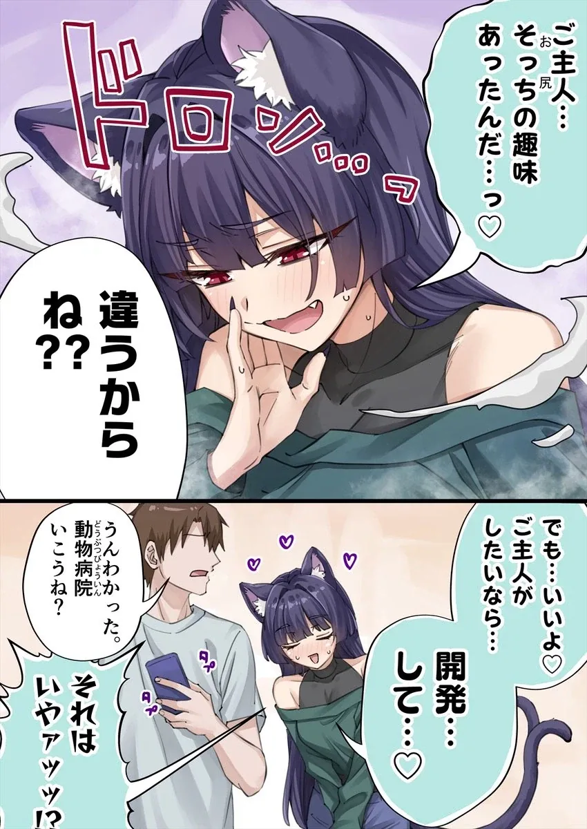 고양이 ㅇㄷ이를 막대기로 쑤시는.manhwa - 이미지 3