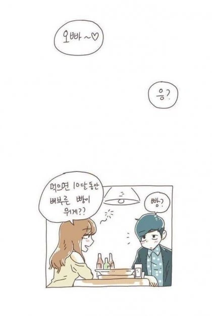 먹으면 10달동안 배부른 빵.manhwa